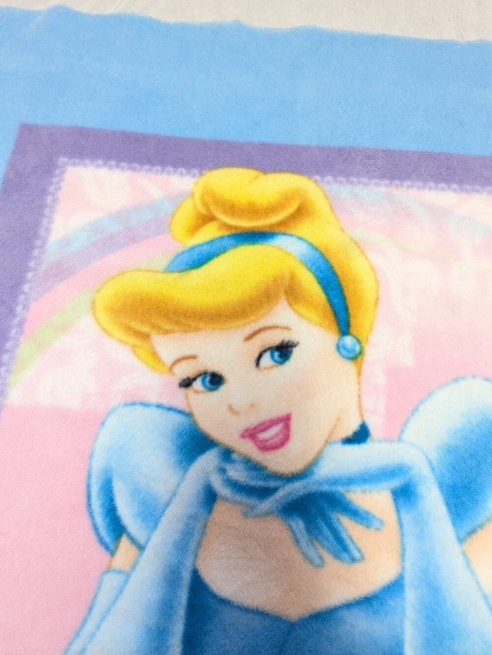Disney Princess Cinderella Fleece Fabric Panel 27
